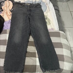 Ribcage Straight Ankle Jeans